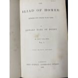 Antiquarian Books: The Iliad of Homer, rendered into English blank verse by Edward Earl of Derby. In