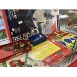 Toys: Construction kits, 1960s Meccano Outfit No. 5, boxed (repaired), Gears Outfit B, boxed (