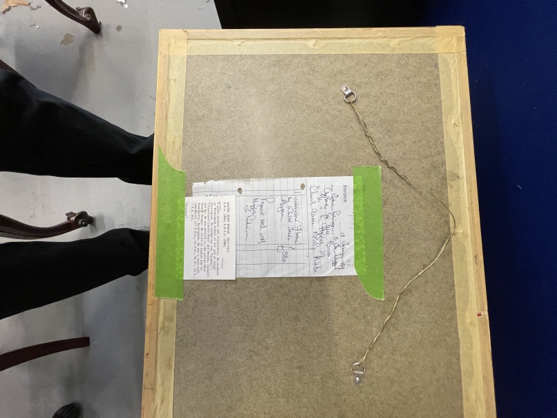 Walter Jenks Morgan (1847-1924): 1905 watercolour St. Peter's, Rome from Villa Medici, signed bottom - Image 2 of 2