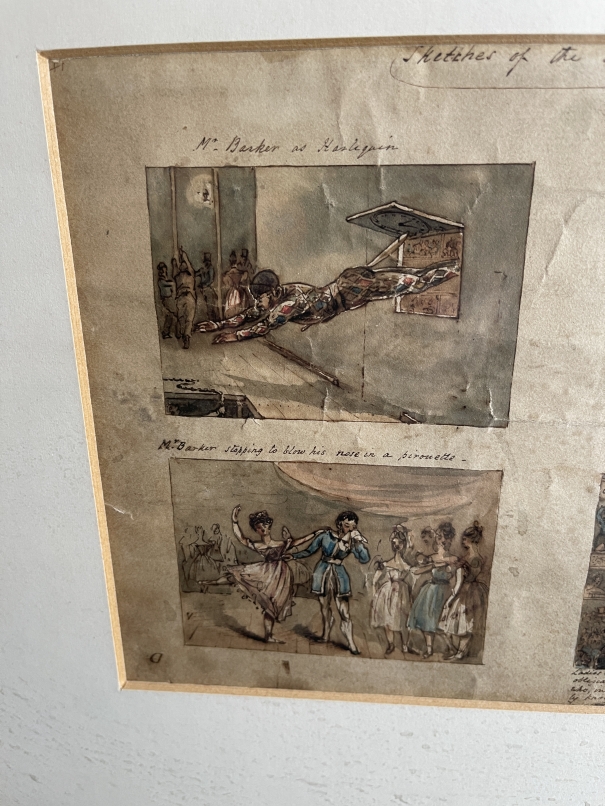 18th cent. Pen and ink and wash architectural study of a rotunda, Taraval Ecole de XVIII Siecle - Image 4 of 5