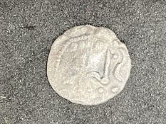 The Late Tom Hunter Collection Celtic Coins: Dobunni Cotswold Eagle. Head Type C. c.40-20 BC. Silver