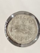 Numismatics: Roman Severus Alexander 222-235A Denarius. Rev Felicitas holding wreath and Patera.