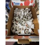 20th cent. Goss china, various subjects and ten items of crested china. (50)