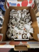 20th cent. Goss china, various subjects and ten items of crested china. (50)