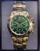 Art/Rolex: Paul Oz "Timeless" is an Impasto oil on board and depicts one of the most iconic