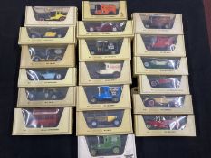 Toys: Diecast Models of Yesteryear all boxed (straw coloured 79-83) including Y6-4-5 or 6, Y19-1-