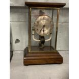 Clocks: Bulle 800 day electro magnetic mantel clock, cased. 10ins.