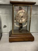 Clocks: Bulle 800 day electro magnetic mantel clock, cased. 10ins.