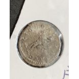 Numismatics: Roman Macrinus 217-218 AD Denarius abacus or coin counter. Rev Liberalitas standing