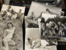 Photographs/The Personal Collection of a 1950s Press Photographer: 1950s glamour photographs. Mostly