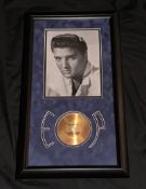 Showbusiness/Rock and Roll/Music/Icons The Kings Hair. A strand of Elvis Presley's hair. With a