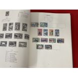 Stamps: Two albums Stanley Gibbons Imperial album, mainly George V and VI era World stamps, plus