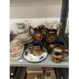 19th cent. and later ceramics to include Dilwyn Swansea jug for restoration.