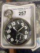 Militaria: RFC/RAF WWI MK5 cockpit watch number BE10382. 2½ins.