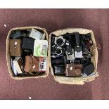 Cameras/Photographic Equipment: Two boxes containing a large quantity of photographic equipment