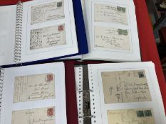 Stamps & Postcards/Postal History: Unusual collection combining stamps, cards and cancellations