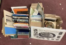 Books & Ephemera: Collection of related gramophone, jazz, record, Wurlitzer and phonograph