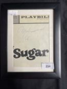 Boxing: 1972 'Sugar' playbill signed by 'The Greatest' Muhammad Ali. 6½ins. x 4½ins.