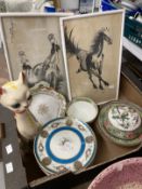 19th cent. & Later Ceramics: Includes Noritake, Minton, Limoge, Crown Staffordshire muffin dish,