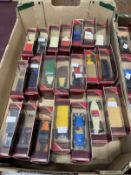 Toys: Diecast Models of Yesteryear all boxed (box I, J maroon) including Y25 Perrier, Y21 Carters,