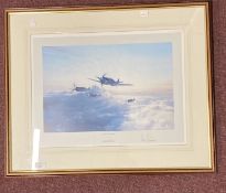 Prints: Flight of Eagles limited edition print signed by Luftwaffe ace Adolf Galland and the