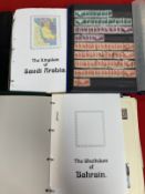 Stamps:One stock book including two loose leaf albums containing 1000's of 20th cent. stamps from