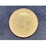 British Coinage: George V 1912 full Sovereign.