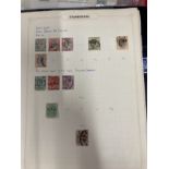 Stamps: Looseleaf album GB and Commonwealth Tangier Centenary issue, Indio SG099, selection of 1d