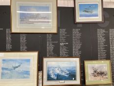 Prints: Mosquito by Robert Taylor signed by Leonard Cheshire V.C. 21ins. x 16ins. Cold War Intercept