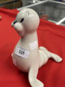 Collectibles: Wadeheath Sammy Seal cream colour stamp Wadeheath England Walt Disney. height 6½ins. x