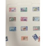 Stamps: The Triumph illustrated album, good schoolchild collection of mainly used World stamps. Plus