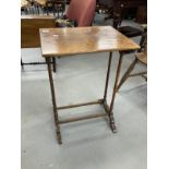Small side table converted from a nest of tables. 28½ins. x 19ins.
