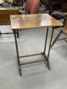 Small side table converted from a nest of tables. 28½ins. x 19ins.