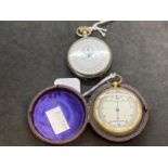 20th cent. Military issue stopwatch marked on reverse TP 1/10 with Crows foot ordnance mark. 19th