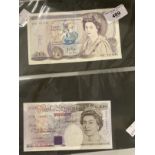 Numismatics: banknotes GB £20 notes. Page, Gill and Kentfield. William Shakespeare and Michael