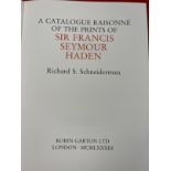 Books: Guichard (Kenneth M.). British Etchers 1850-1940, London: Robin Garton, 1977, 3 original