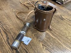 Optical Instruments: Wray & Co. London Raylite 8 x 30 mono monocular No. 91635, black crinkle