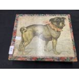 Toys: Late 19th/early 20th cent. C block puzzle featuring six popular pets, boxed.