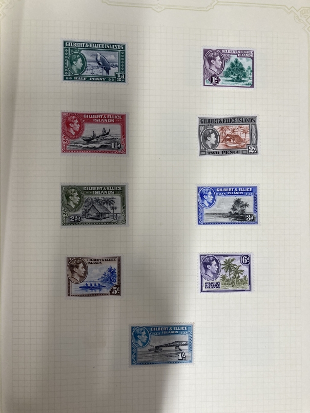 Stamps: Collection of six sparsely populated World albums of mainly used stamps. Plus a homemade - Image 5 of 5