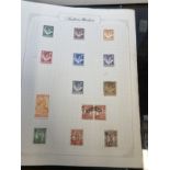 Stamps: The Triumph illustrated album, good schoolchild collection of mainly used World stamps. Plus