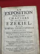 Books: An Exposition of the First Five Chapters of the Prophet Ezekiel, William Greenhill, 1649,