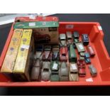 Toys: Diecast vehicles, selection of pre and post-WWII including 36a green and black, 38c Laginda