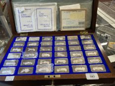 Hallmarked Silver/Automobilia: The Lord Montagu collection of Great Cars, silver ingots comprising