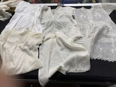 Ismay Collection: Early 20th cent. Childrens Clothing: Cotton petticoat, lawn petticoats, dress -