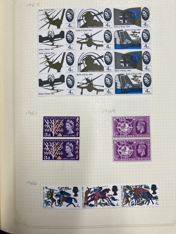 Stamps: Collection of six sparsely populated World albums of mainly used stamps. Plus a homemade - Image 4 of 5