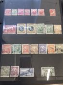 Stamps: Commonwealth, four looseleaf albums containing A4 stock cards of used and unused stamps with