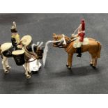 Toys: Boxed Ducal Bandsman on horseback plus one other. 3½ins. (2)