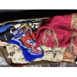 Ismay Collection: Early 20th cent. Fashion: Scarves, silk evening Georgette stoles, fancy