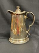 WHITE STAR LINE: Superb First-Class Elkington oversize water jug and cover with date letter for
