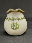 WHITE STAR LINE: Rare Stonier and Company Oceanic Steam Navigation Company milk jug decorated with